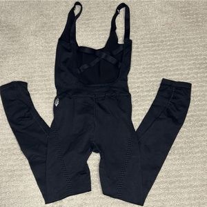 FREE PEOPLE | NWOT Good Karma Onesie in Solid Black